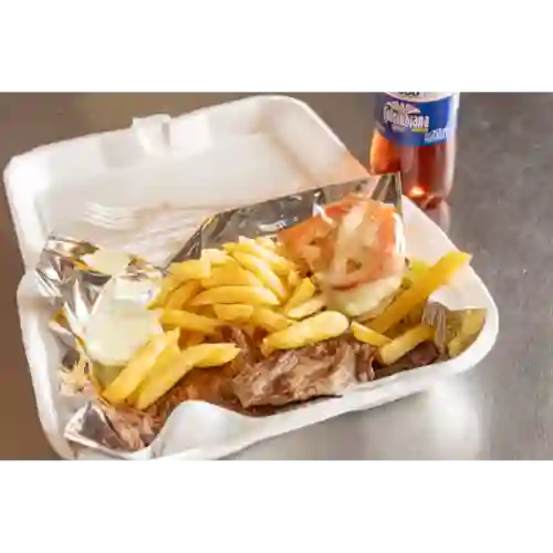 Vaquero de Carne + Francesa + Gaseosa