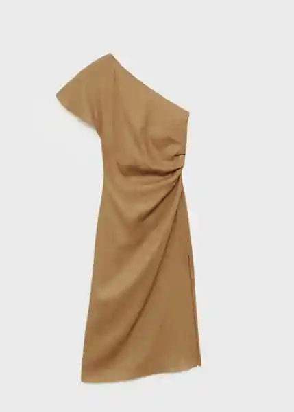 Vestido Rachel Camel Talla XS Mujer Mango