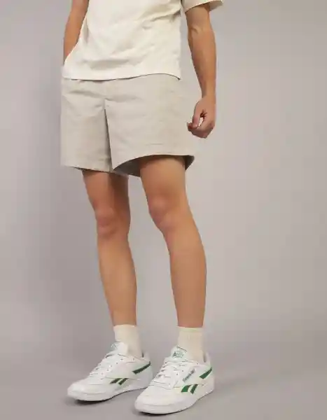 Bermuda Hombre Gris Talla: SMALL 7691213 American Eagle