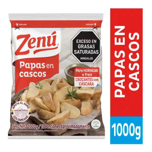 Zenú Papas en Cascos