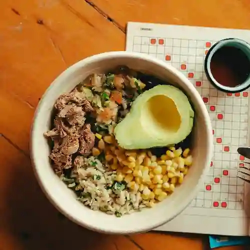Arma Tu Bowl Grande + Postre