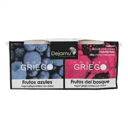 Yogurt Griego Fr/Rojos Duopack Deja-Mu 225 Ml