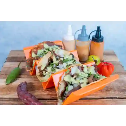 Taco Bistec con Queso