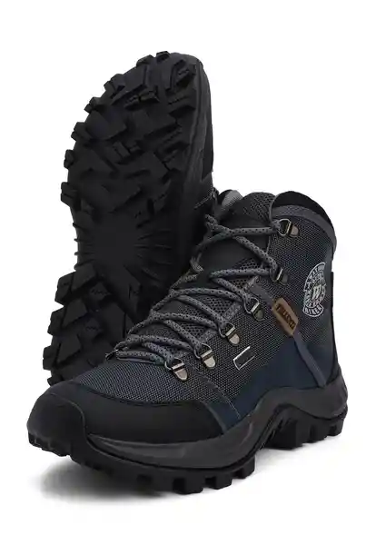 Botas Outdoor Hombre Azul 11610 Talla 42 Tellenzi