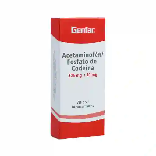 Genfar Acetaminofen/Codeina (325 mg/30 mg)