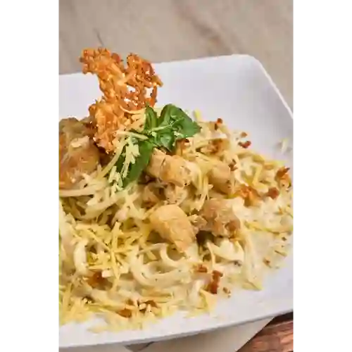 Spaguetti con Pollo