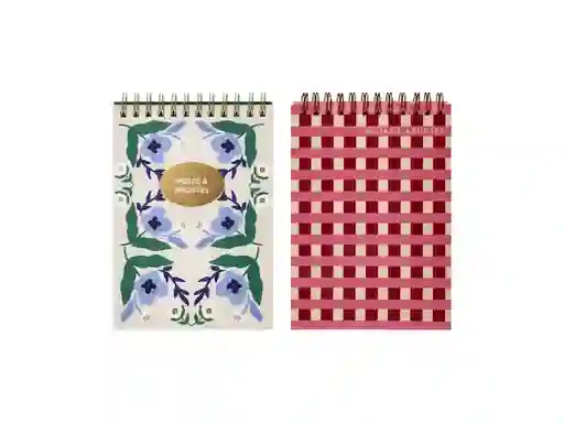 Set Libretas Espiral 11 x 16 Casaideas