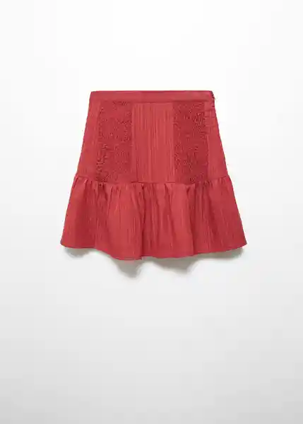 Falda Tomatof Rojo Talla 19 Niñas Mango