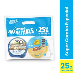 Don Maíz Infaltable Arepa Queso 185 g + Alpina Quesito 400 g