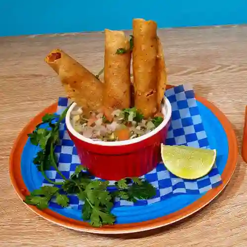 Flautas de Pollo