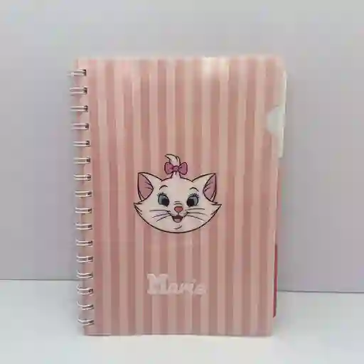 Agenda Argollada Serie Marie Cat A5 Miniso