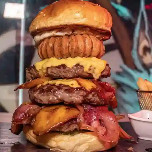 Hamburguesa Súper Hulk