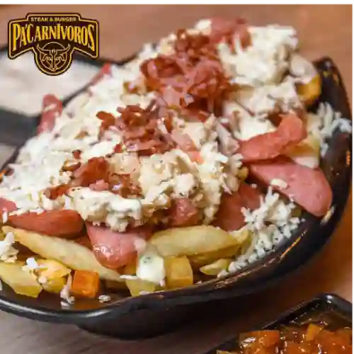 Salchipapa Especial