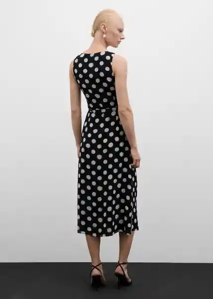 Vestido Giuly Negro Talla S Mujer Mango