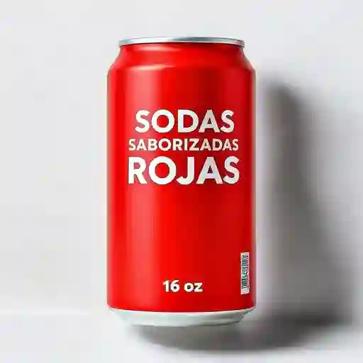 Sodas Saborizadas Rojas