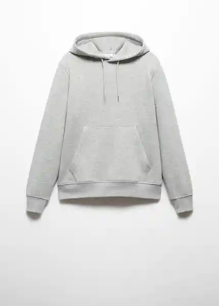 Buzo Sudadera Bono Gris Medio Vigoré Talla XL Hombre Mango