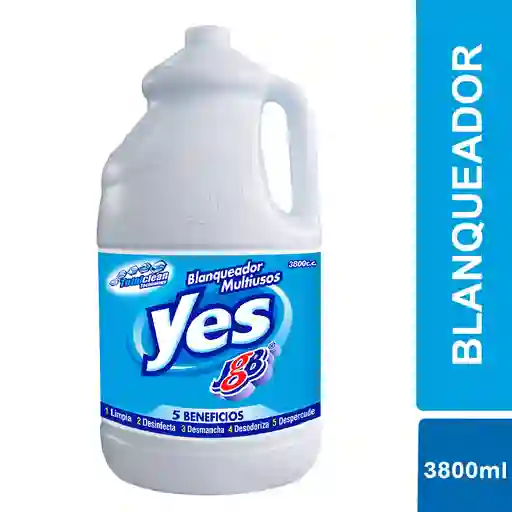 Blanqueador Yes Tradicional x 3800 ml