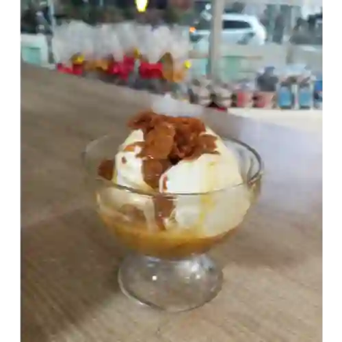 Helado Soft con Cortado Caliente
