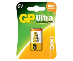 Gp Pila Batería Ultra Alcalina Tipo 9V