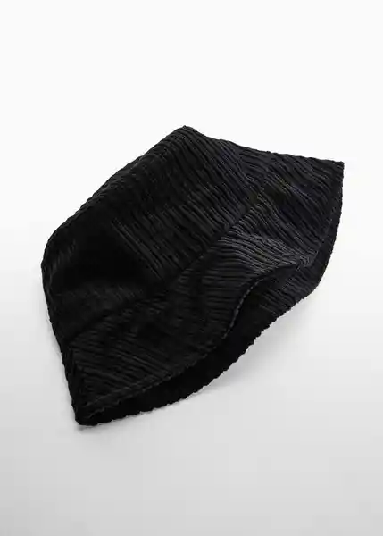 Gorro Coudu Negro Talla 99 Mujer Mango