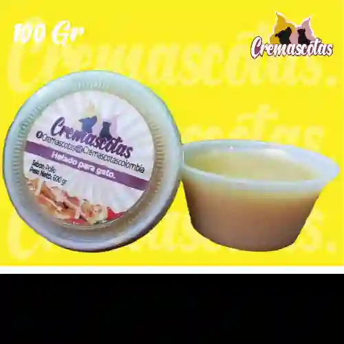 Helado para Gato Sabor Pollo