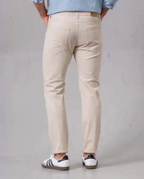 Pantalón 5 Bolsillos Crudo Sintético Claro T 30 25389 Rifle