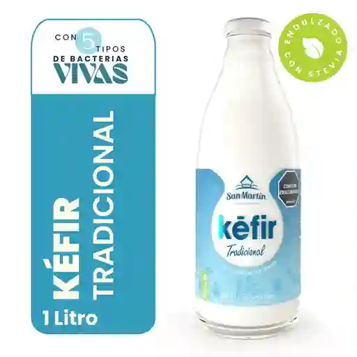 San Martin Bebida de Leche Artesanal Kéfir con Stevia