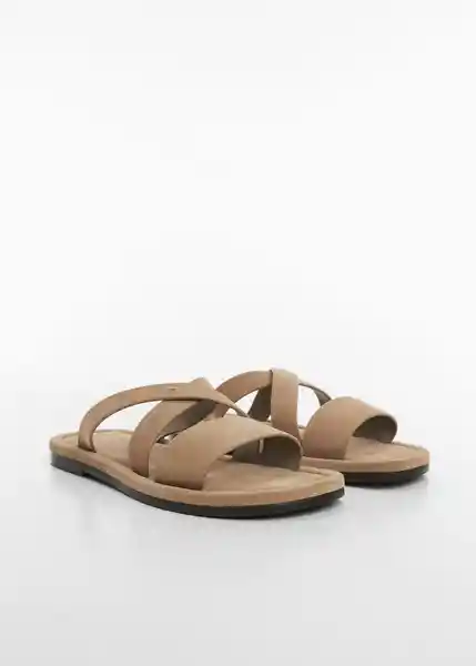 Sandalias Romanbog Arena Talla 44 Hombre Mango