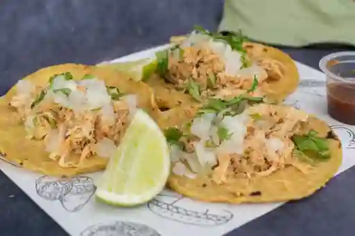 Tacos de Pollo X 3