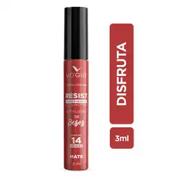 Labial Líquido Vogue Resist Disfruta 3ml