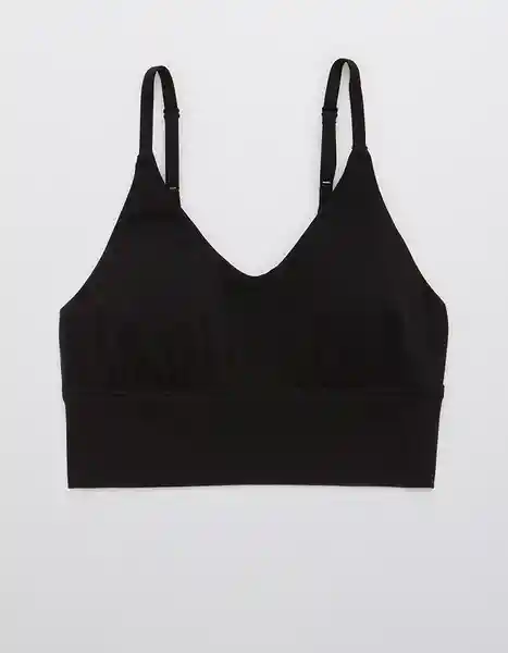 Top Deportivo Aerie Negro Talla Medium American Eagle 26981062