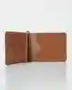Billetera Clip Leather Goods Café Chevignon