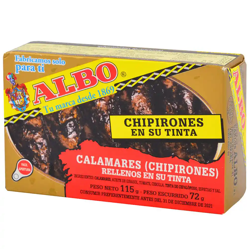 Albo Chipirones En Su Tinta