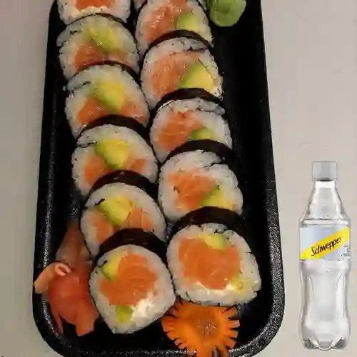Combo Hiroshima Roll + Schweppes Soda 400ml