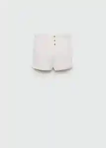 Short Teseo Off White Talla 64 Niños Mango