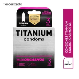 Titanium Condón Multiorgasmos