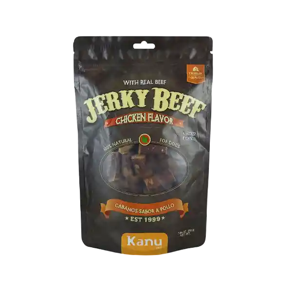  Kanu Snack Para Perro Jerky Beef Chicken Flavor Para Perro 