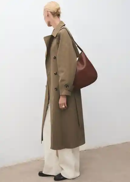 Bolso G Romeo Cuero Talla 99 Mujer Mango