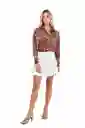 Camisa Boyfriend Haven Palmeras C XS Mercedes Campuzano
