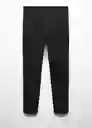 Pantalón Dublino Negro Talla 44 Hombre Mango