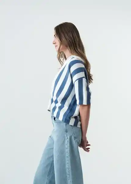Tejido Mujer Crudo Puro Claro Talla XS-S 483G058 Naf Naf