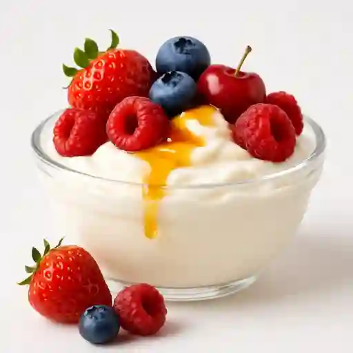 Yogurt Griego con Frutos Rojos