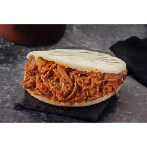 Arepa con Carne