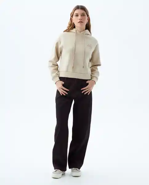 Buzo Mujer Crudo Talla S 689f003 Americanino