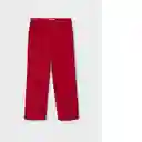 Pantalón Greta Rojo Talla 44 Mujer Mango