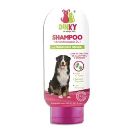 Dinky Shampoo Para Perros Pelo Oscuro