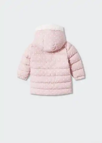 Anorak Julong3 Rosa Light Talla 67 Niñas Mango