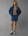 Falda Mujer Azul Talla 2 5101086 American Eagle