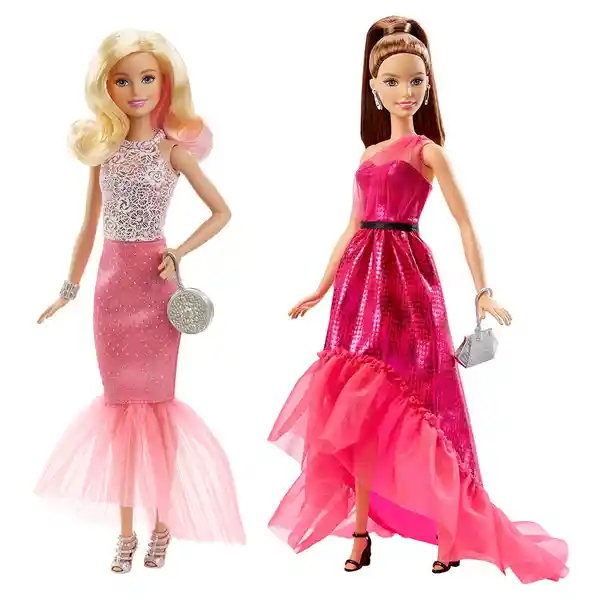 Barbie Muñeca Vestidos de Gala Surtida