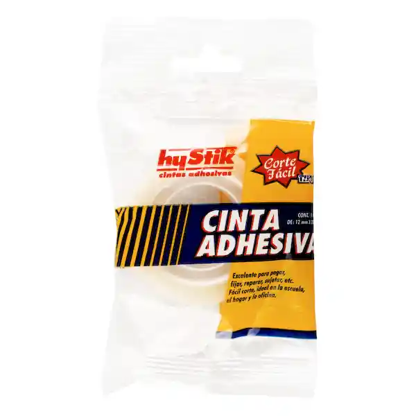 Hystik Cinta Adhesiva 12 mm x 20 m